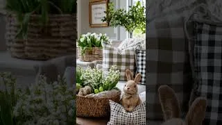 Thumbnail: This Easter Makeover Feels Like a Warm Hug—Cozy Farmhouse Magic You Can Recreate! #shortvideo