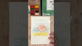 Thumbnail: Watercolour 101: Using wet on wet for soft focus backgrounds
