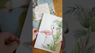 Thumbnail: The drawing is done, just add paint! #watercolourpainting #colouring