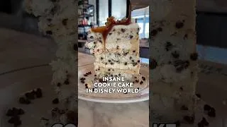 Thumbnail: INSANE COOKIE CAKE IN DISNEY WORLD 🍪🍰