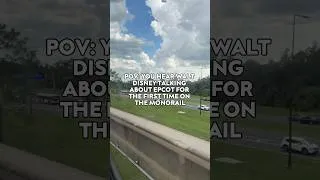 Thumbnail: Walt Disney Talking About EPCOT on the Monorail 🚝