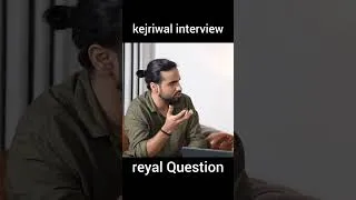 Thumbnail: kejriwal interview tuffest Question on line #shorts # #politics #interview #aap