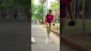Thumbnail: Hit the bottle Football Challenge🔥⚽️