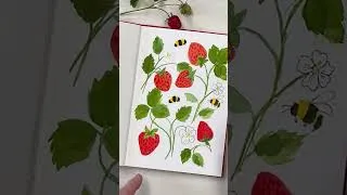 Thumbnail: Simplify your watercolor life with strawberries!
