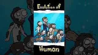 Thumbnail: Human Evolution ... #evolution  #unicellular  #humanevolution