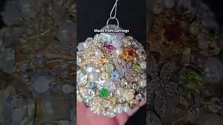 Thumbnail: How to Make a Christmas Tree Ornament of Vintage Jewelry  #jewelry #cristmasdecor