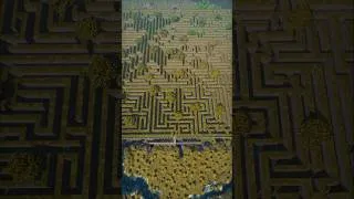 Thumbnail: Find the way out of this Minecraft Maze Build #minecraft