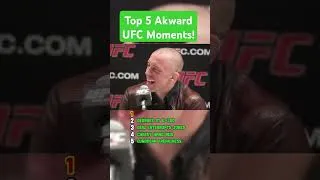 Thumbnail: Top 5 Akward UFC Moments! #shorts #top #ufc