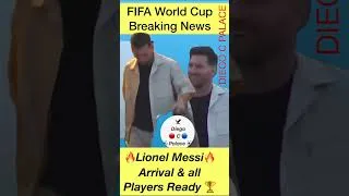 Thumbnail: 🚨FIFA World Cup Live News Lionel Messi squad arrived ready #argentina #messi #football #intermiami