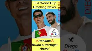 Thumbnail: 🚨FIFA World Cup Live News Ronaldo Bruno Portugal arrival #portugal #football #love #ronaldo #fifa