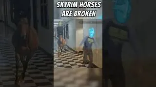 Thumbnail: Skyrim Horses are Totally Broken