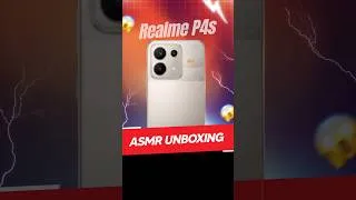 Thumbnail: Realme P4s asmr unboxing 😍📱 | #realme #realmep4s #smartphone #firstlook #digitunboxing