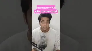 Thumbnail: Plan Your Entire WordPress Website with Elementor FREE AI Site Planner
