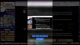 Thumbnail: Trump as the 'Crypto President' — Clarity Act insider update