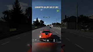 Thumbnail: GT7 - Corvette C6 ZR1 Vs C7 ZR1 - Roll Race #shorts