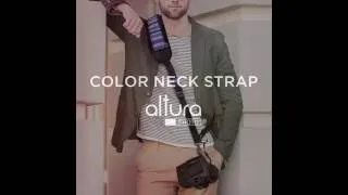 Thumbnail: DSLR CAMERA STRAP | Stylish "Vintage" Camera Neck Strap w/ Quick Release | By Altura Photo®