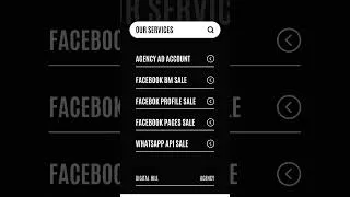 Thumbnail: Meta Agency Acct, Facebook Bulk Profile, FB Pages, Verified BM, WhatsApp API, Google & TikTok  Accts