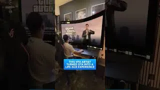 Thumbnail: What if GTA was life-size? One VFX artist made it happen