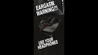 Thumbnail: EARGASM - Pagani Zonda R Exhaust sound in tunnel #shorts