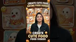 Thumbnail: CREATE CUTE FOOD EATING FOOD VIDEO #CuteFood #FoodVideo #EatingShow #AdorableEats