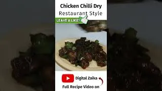 Thumbnail: Chicken Chilli Dry Street Food Style Recipe ❤ #shorts