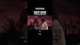 Thumbnail: Olivia Rodrigo - Drop Dead (Billions Club Live)