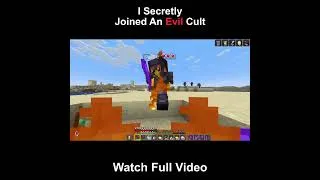 Thumbnail: I Fought An Evil Cult #minecraft #wispsmp
