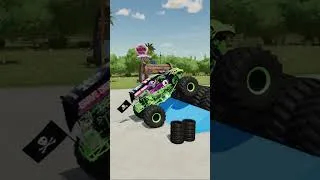 Thumbnail: Monster Truck Mod FS22 #fs22 #beamngdrive #automobile #shorts  #simulator #games #gta