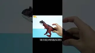 Thumbnail: DINOSAUR - CARNOTAURUS - ASMR - DINO KING SHORT 260506 #carnotaurus #dinosaur #toys
