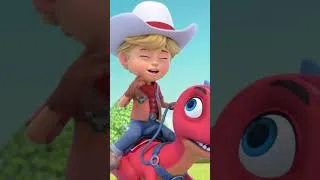 Thumbnail: 🤠 Hero Time! John's Fastest Dino Rescue! 🦖 | Dino Ranch | Cartoons For Kids