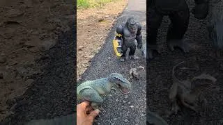 Thumbnail: T-rex,indominus Rex,Godzilla,kingkong,#jurassic #kong #godzillavskong