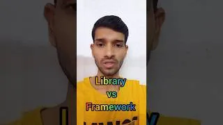 Thumbnail: Framework vs Library in Software Development #programming #java #like #subscribe  #trending #shorts