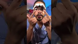 Thumbnail: ASMR Unpredictable Chaotic Eye Exam #shorts Doctor Medical Roleplay