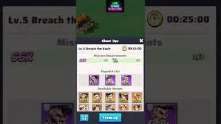 Thumbnail: Ghost Ops Purple Tasks Quick! | Last War Survival Game