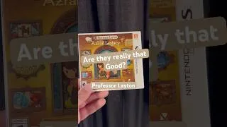Thumbnail: Are they good? #retrogaming #handheldgaming #professorlayton #nintendo