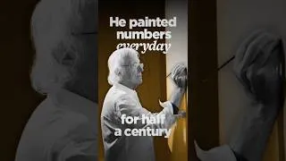Thumbnail: 🔢 He spent 46 years painting numbers, from 1 to infinity #RomanOpalka #ConceptualArt #Art