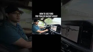 Thumbnail: How To Use Ford Pro Trailer Backup Assist #shorts