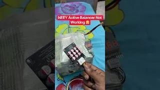 Thumbnail: 45Ah Lifepo4 Battery Balancing Problem 🤬 NEEY 4S 2A Active Balancer Not Working 😤