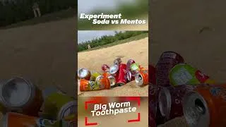 Thumbnail: EXPERIMENT: Devil's Toothpaste Explosion From Coca Mentos EP.7 #shorts