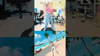 Thumbnail: I Let AI Control My Workout… #quest3 #metaquest #ai #traintogether #vrworkout #oculusquest #oculus