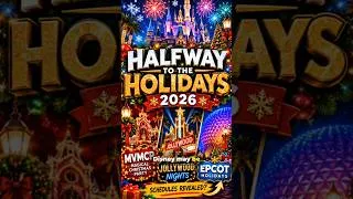 Thumbnail: Disney World | Halfway To The Holiday 2026 Announcment | #disney