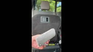 Thumbnail: Make removing pet hair from your car easy with our Speedy Stone #pets #automotive #carcleaning