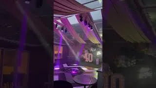 Thumbnail: Lighting Production provided for Raaj’s 40th birthday - Distinctive Music #DistinctiveMusic #Shorts