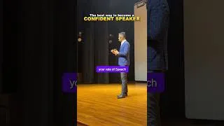 Thumbnail: The Best Way to Become a Confident Speaker