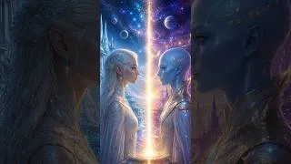Thumbnail: WHERE PLEIADES MEETS ARCTURUS 🌌 #ambientmusic #etherealmusic #shorts