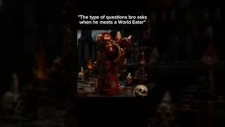 Thumbnail: Bro really tried to use logic on a World Eater 💀#warhammer40k #shorts #animation #meme