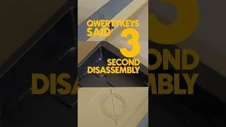 Thumbnail: Neo65 Core Plus Keyboard – 3-Second Disassembly