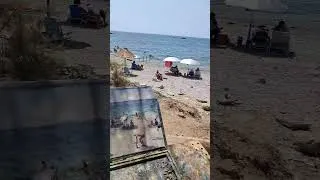 Thumbnail: lagonisi beach plein air painting