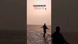 Thumbnail: Experience the magic of tides at Chandipur 🌊 Quick escape to nature's wonder #ChandipurBeach #Shorts