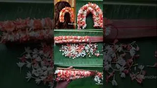 Thumbnail: Unique Flower Tying Trick with Wooden Board/Traditional Gajra Making Tutorial #jasmine #Kanakambaram